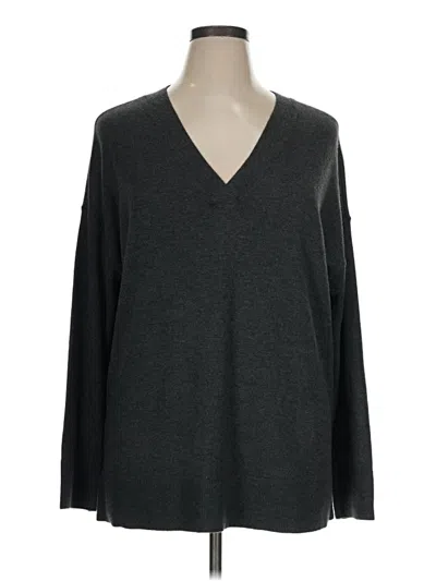 Ann Taylor Loft Pullover Sweater In Gray