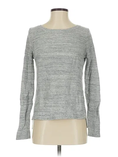 Pre-owned Ann Taylor Loft Pullover Sweater In Gray