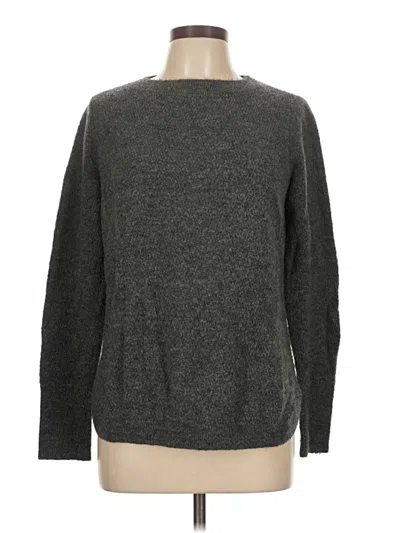 Pre-owned Ann Taylor Loft Pullover Sweater In Gray