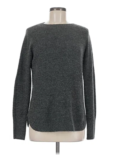 Pre-owned Ann Taylor Loft Pullover Sweater In Gray