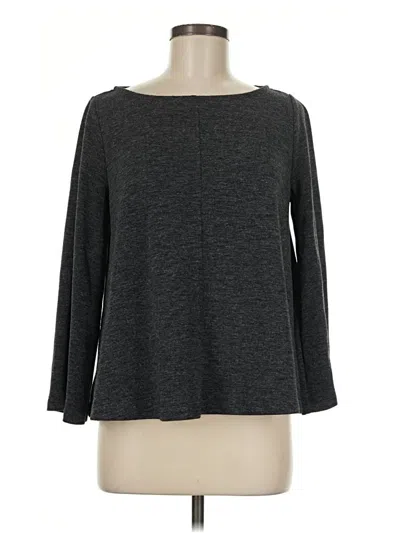 Pre-owned Ann Taylor Loft Pullover Sweater In Gray