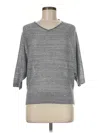 Ann Taylor Loft Pullover Sweater In Gray