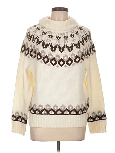 Ann Taylor Loft Pullover Sweater In Ivory