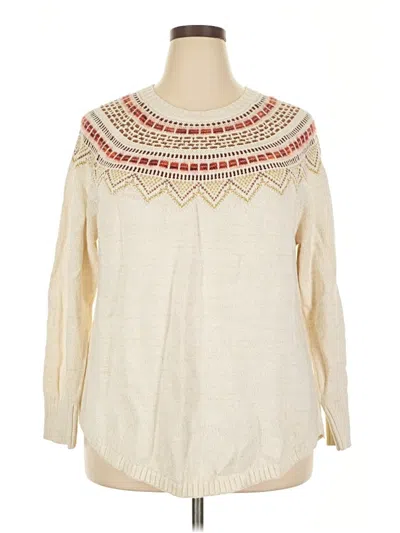 Ann Taylor Loft Pullover Sweater In Neutral