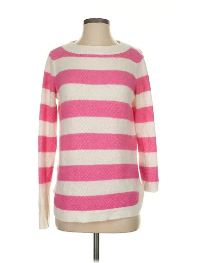 Pre-owned Ann Taylor Loft Pullover Sweater In Pink