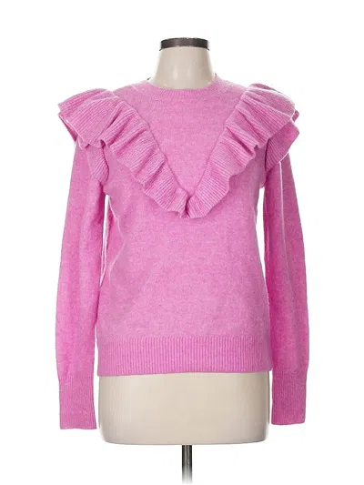 Pre-owned Ann Taylor Loft Pullover Sweater In Pink