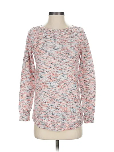 Pre-owned Ann Taylor Loft Pullover Sweater In Pink