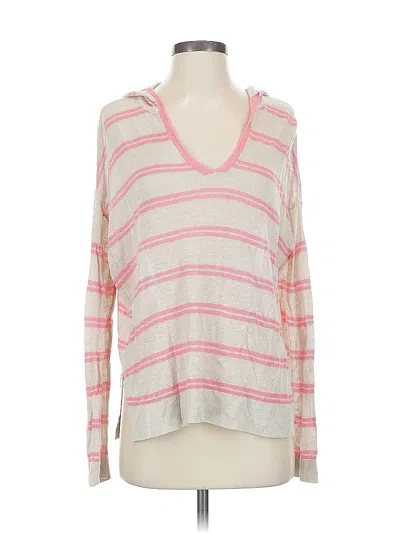 Pre-owned Ann Taylor Loft Pullover Sweater In Pink