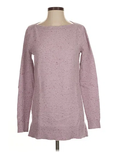 Pre-owned Ann Taylor Loft Pullover Sweater In Pink