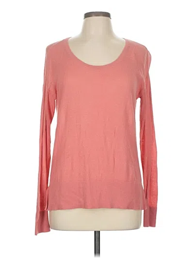 Pre-owned Ann Taylor Loft Pullover Sweater In Pink