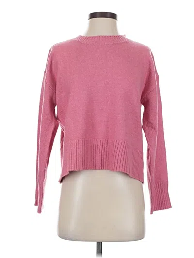 Pre-owned Ann Taylor Loft Pullover Sweater In Pink