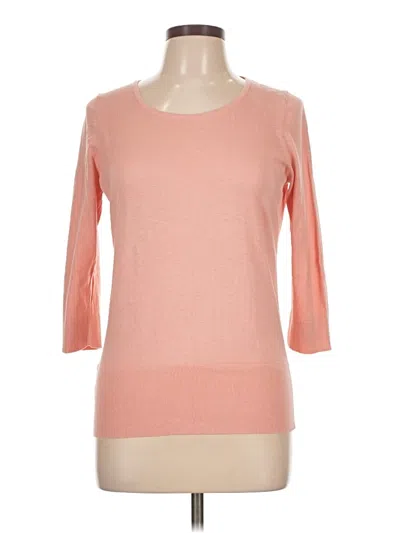 Pre-owned Ann Taylor Loft Pullover Sweater In Pink