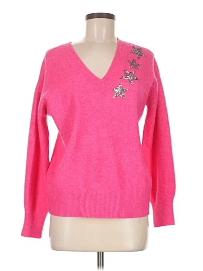 Pre-owned Ann Taylor Loft Pullover Sweater In Pink