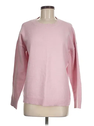 Pre-owned Ann Taylor Loft Pullover Sweater In Pink