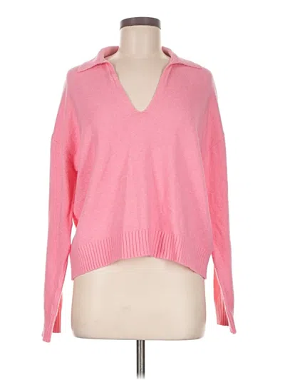 Pre-owned Ann Taylor Loft Pullover Sweater In Pink