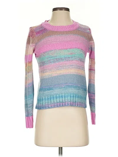Pre-owned Ann Taylor Loft Pullover Sweater In Pink