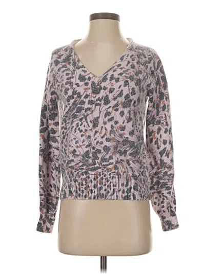 Pre-owned Ann Taylor Loft Pullover Sweater In Pink