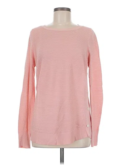 Pre-owned Ann Taylor Loft Pullover Sweater In Pink