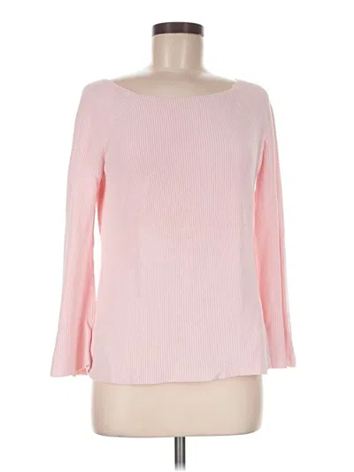 Pre-owned Ann Taylor Loft Pullover Sweater In Pink