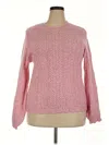Ann Taylor Loft Pullover Sweater In Pink