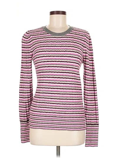 Pre-owned Ann Taylor Loft Pullover Sweater In Purple