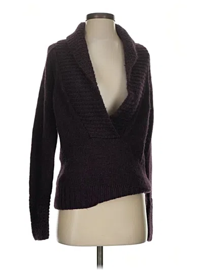 Pre-owned Ann Taylor Loft Pullover Sweater In Purple