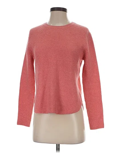 Pre-owned Ann Taylor Loft Pullover Sweater In Red