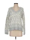 Ann Taylor Loft Pullover Sweater In Silver