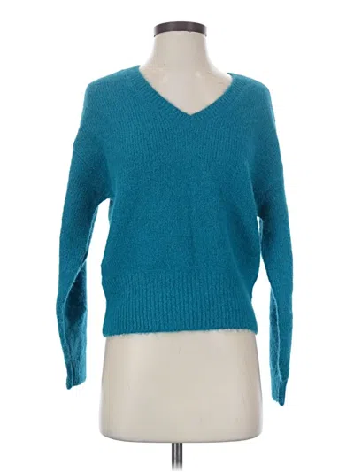 Ann Taylor Loft Pullover Sweater In Teal