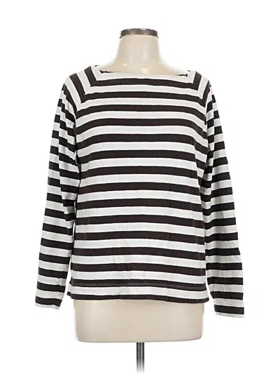 Pre-owned Ann Taylor Loft Pullover Sweater In White