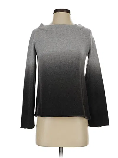 Pre-owned Ann Taylor Loft Pullover Sweater In White