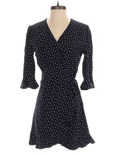 Pre-owned Ann Taylor Loft Romper In Black