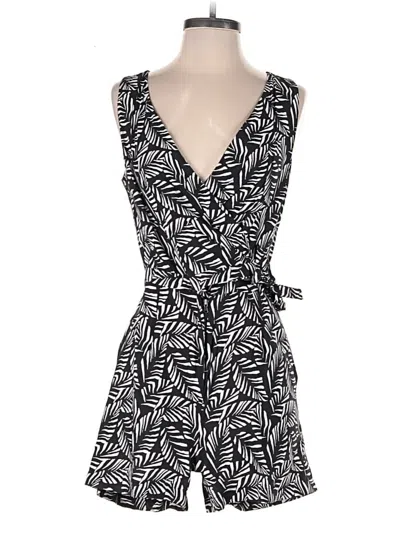 Ann Taylor Loft Romper In Black