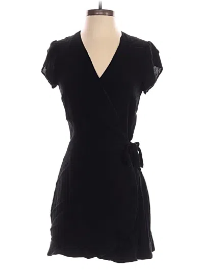 Pre-owned Ann Taylor Loft Romper In Black