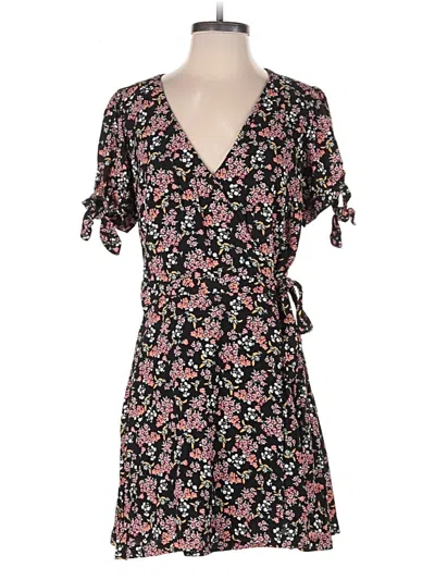 Pre-owned Ann Taylor Loft Romper In Black
