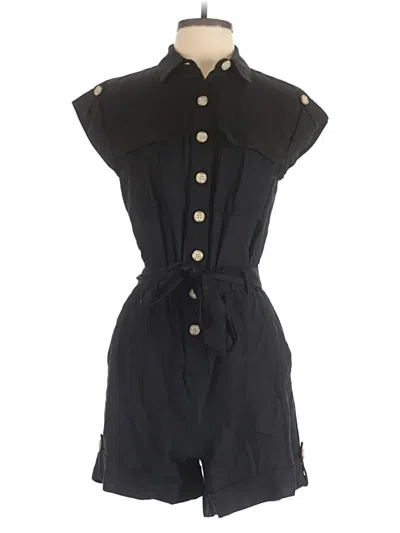Ann Taylor Loft Romper In Black