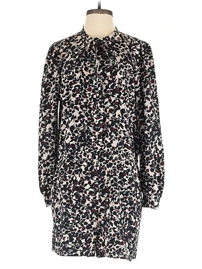 Pre-owned Ann Taylor Loft Romper In Black