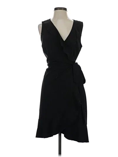 Pre-owned Ann Taylor Loft Romper In Black