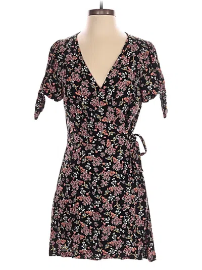 Pre-owned Ann Taylor Loft Romper In Black