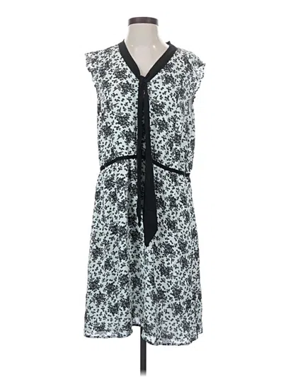 Pre-owned Ann Taylor Loft Romper In Black