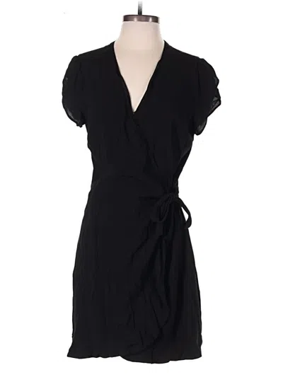 Pre-owned Ann Taylor Loft Romper In Black