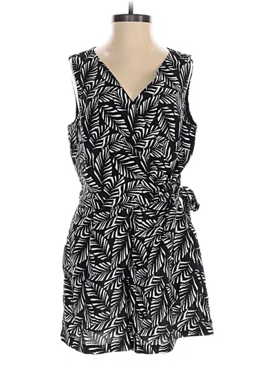 Ann Taylor Loft Romper In Black