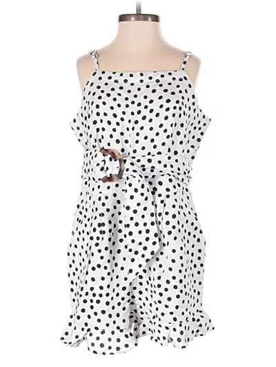 Ann Taylor Loft Romper In White