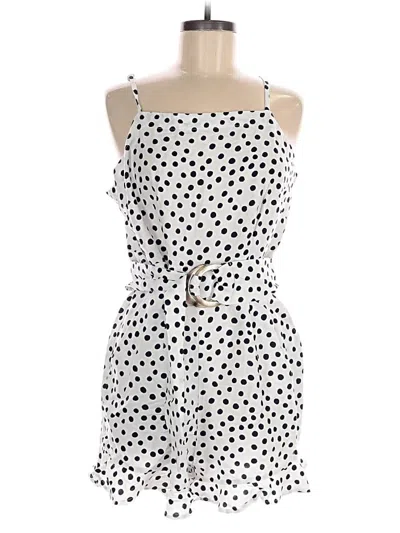 Ann Taylor Loft Romper In White