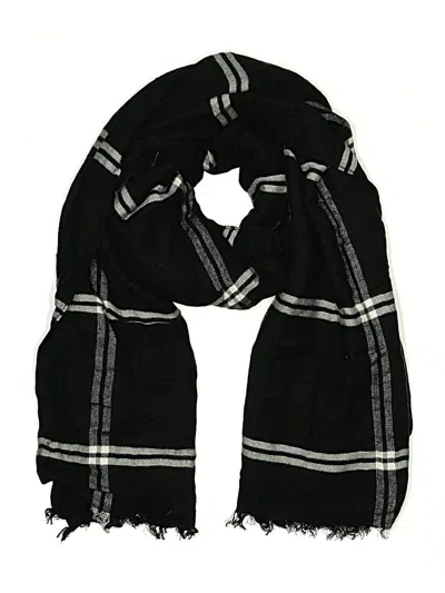 Pre-owned Ann Taylor Loft Scarf In Black