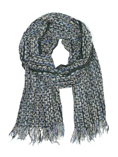 Pre-owned Ann Taylor Loft Scarf In Blue