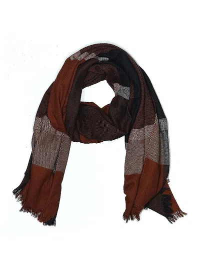 Pre-owned Ann Taylor Loft Scarf In Brown