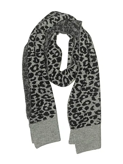 Pre-owned Ann Taylor Loft Scarf In Gray