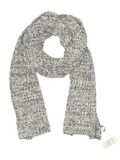 Pre-owned Ann Taylor Loft Scarf In Gray