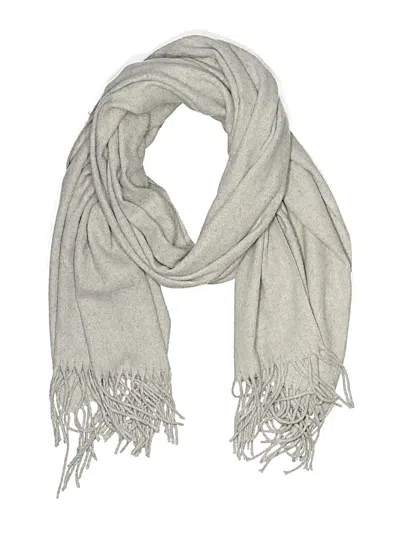 Pre-owned Ann Taylor Loft Scarf In Gray
